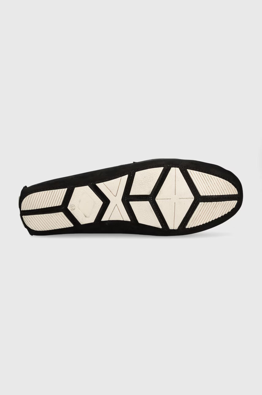 Mexx Кожени мокасини Moccassin Gabe в черно - Pepit.bg