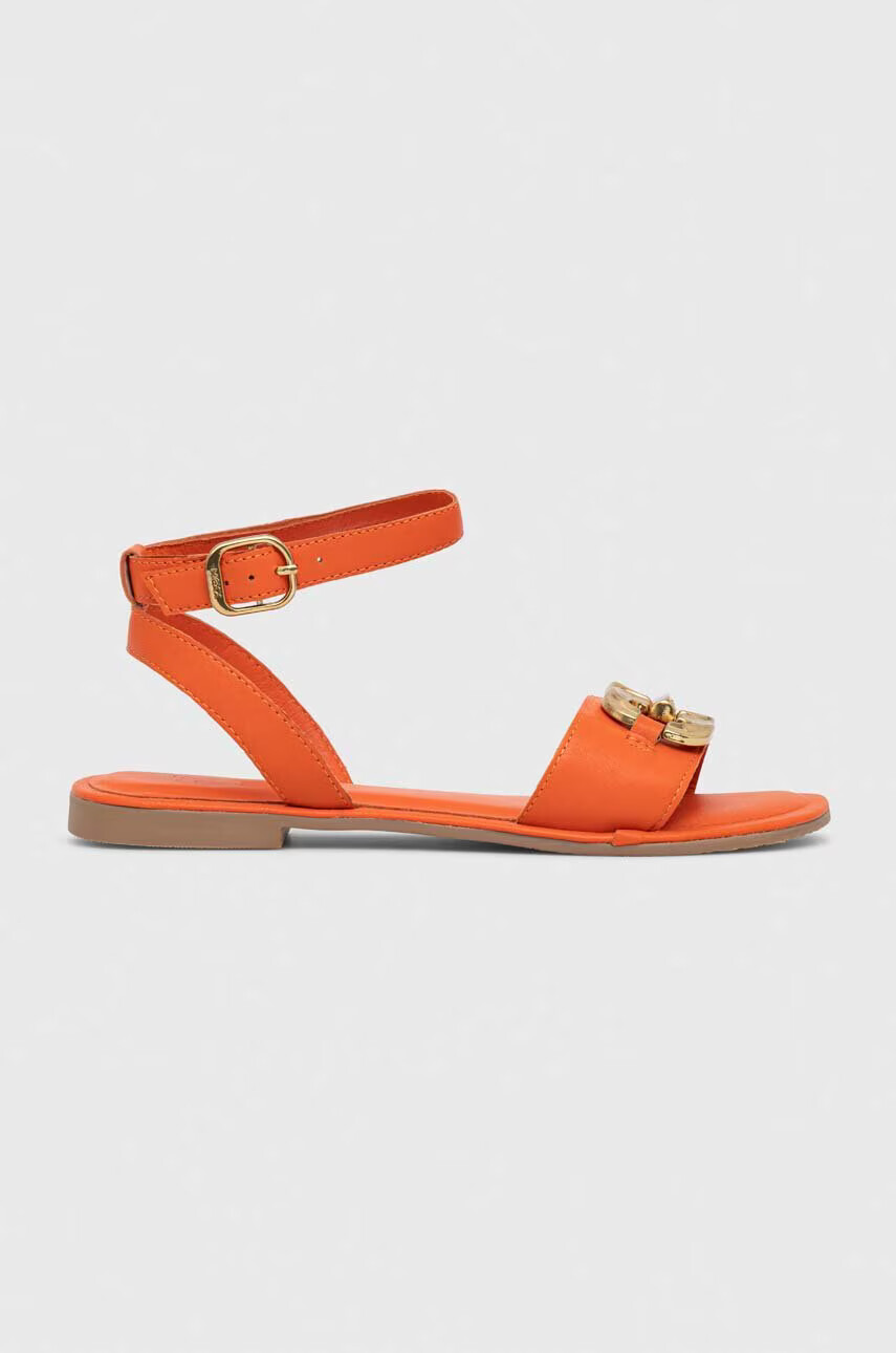 Mexx Кожени сандали Lena в оранжево MXCY011801W - Pepit.bg