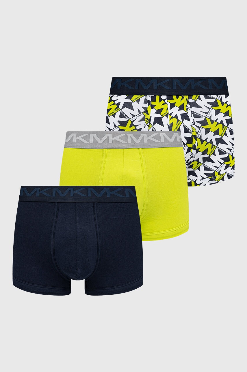 Michael Kors Боксерки MICHAEL (3 чифта) мъжки в зелено - Pepit.bg