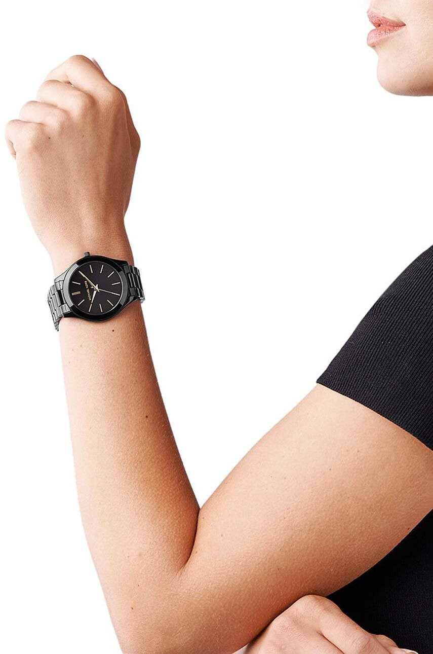 Michael Kors Часовник дамски в черно - Pepit.bg