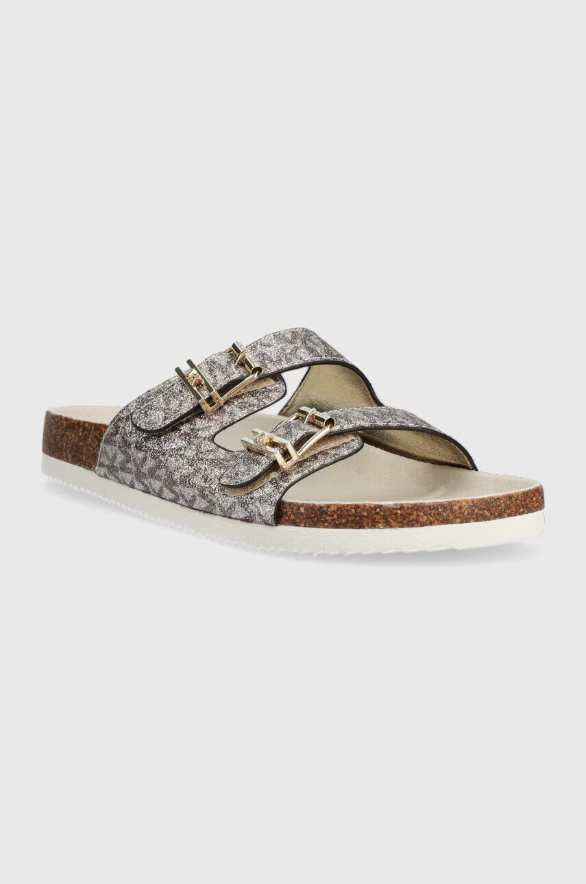 Michael Kors Чехли Lorek в златисто - Pepit.bg