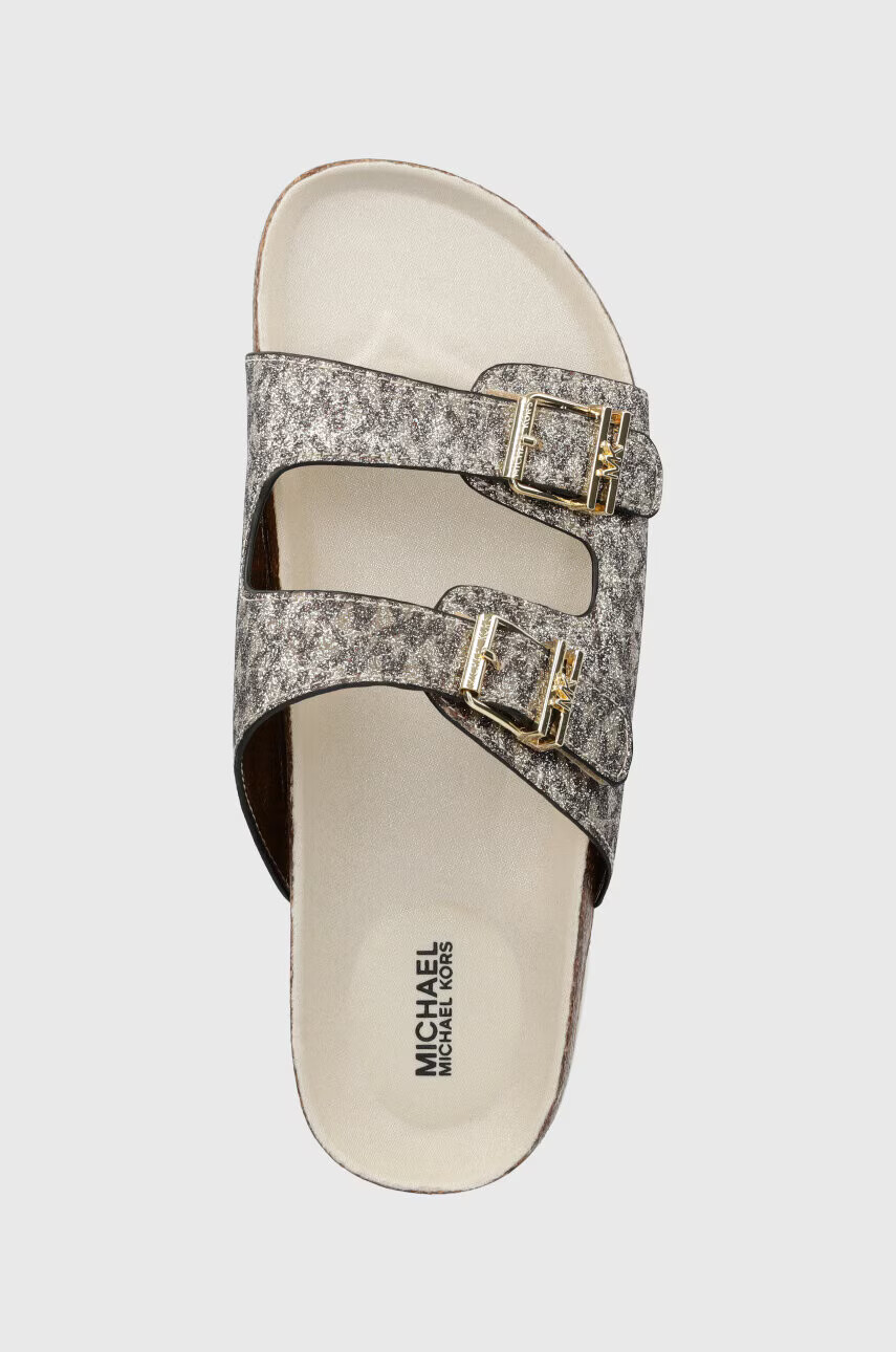Michael Kors Чехли Lorek в златисто - Pepit.bg