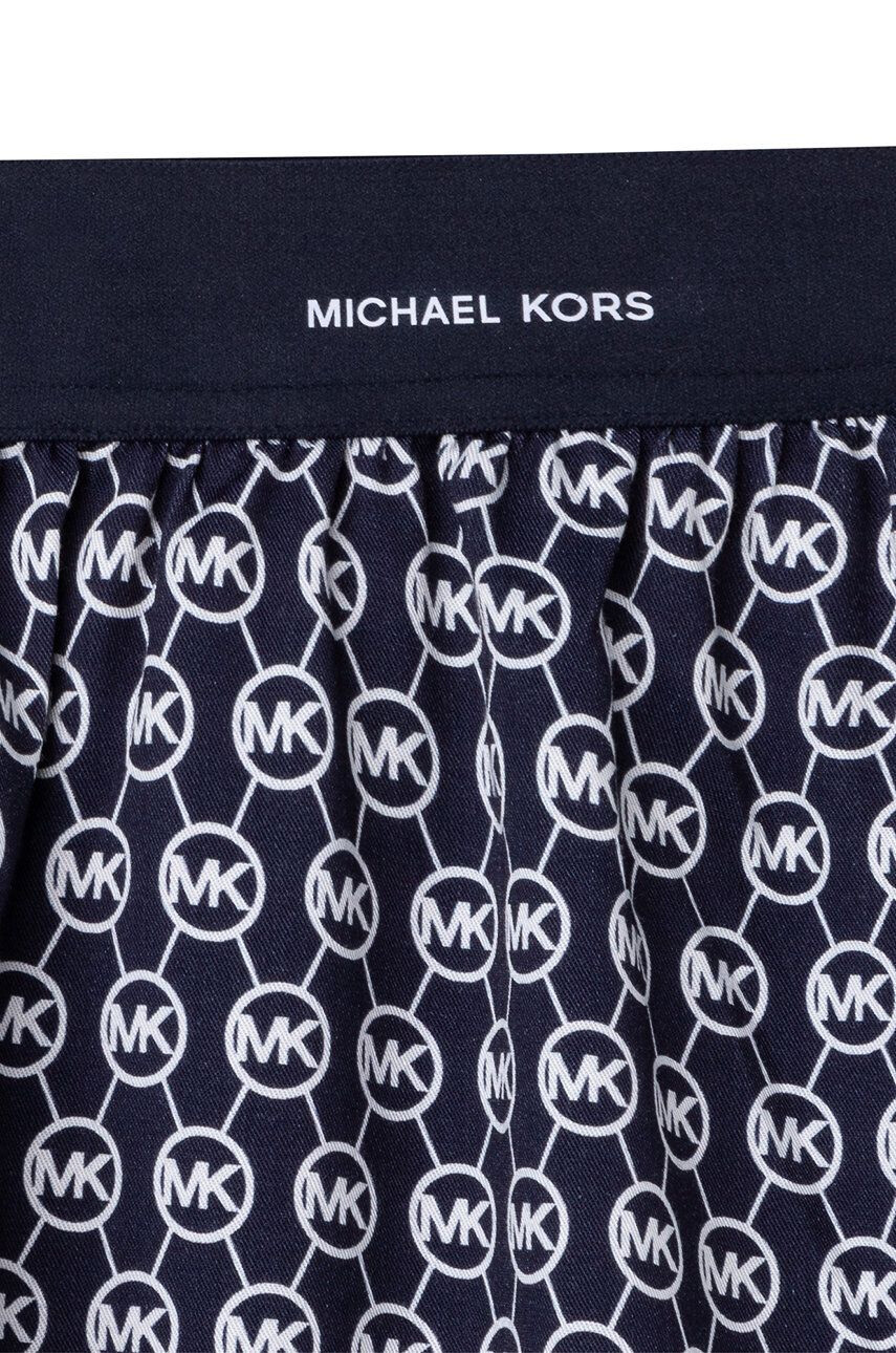 Michael Kors Детска пола в кафяво къс модел разкроен модел - Pepit.bg