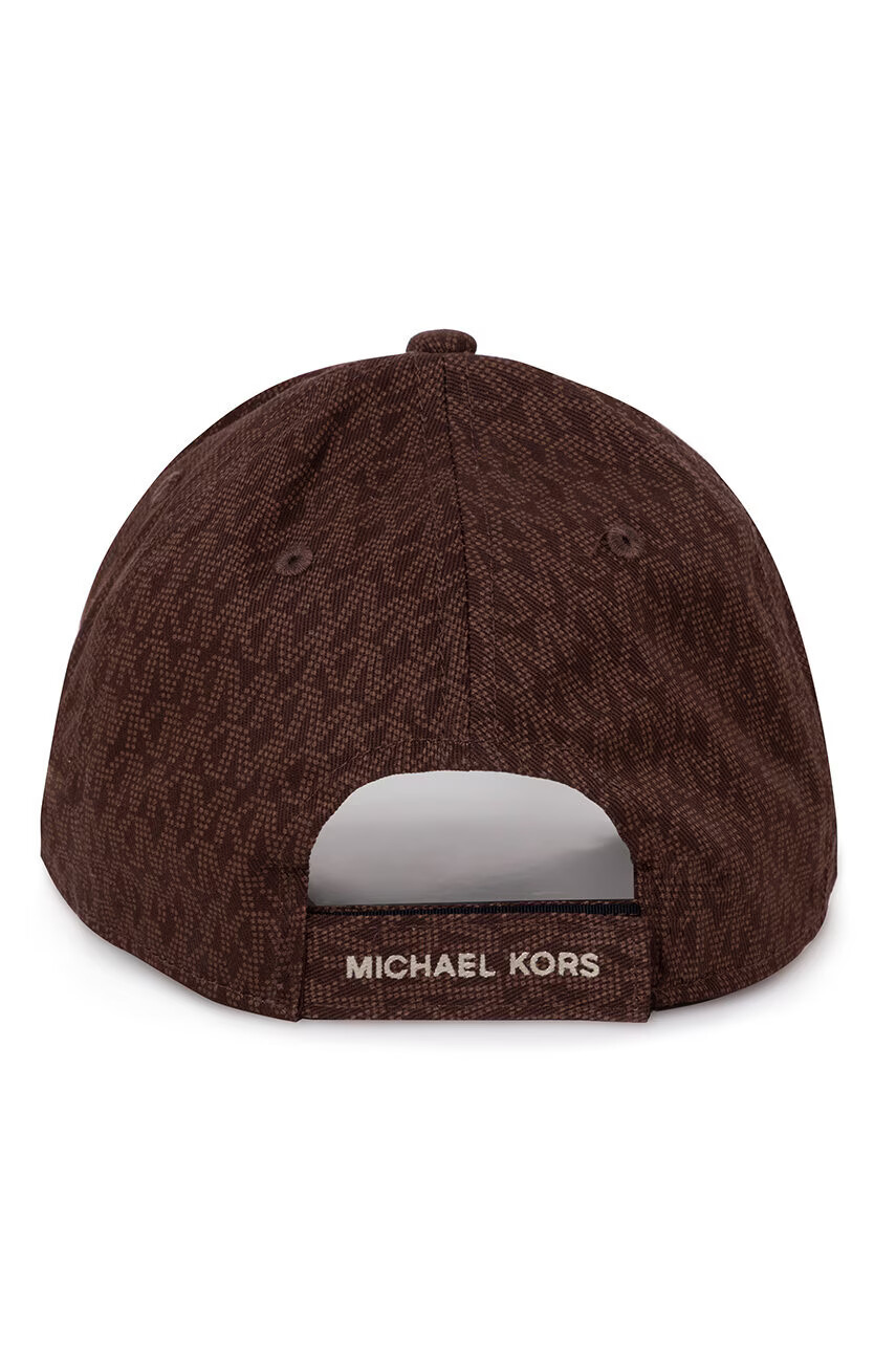 Michael Kors Детска шапка в бяло с апликация - Pepit.bg