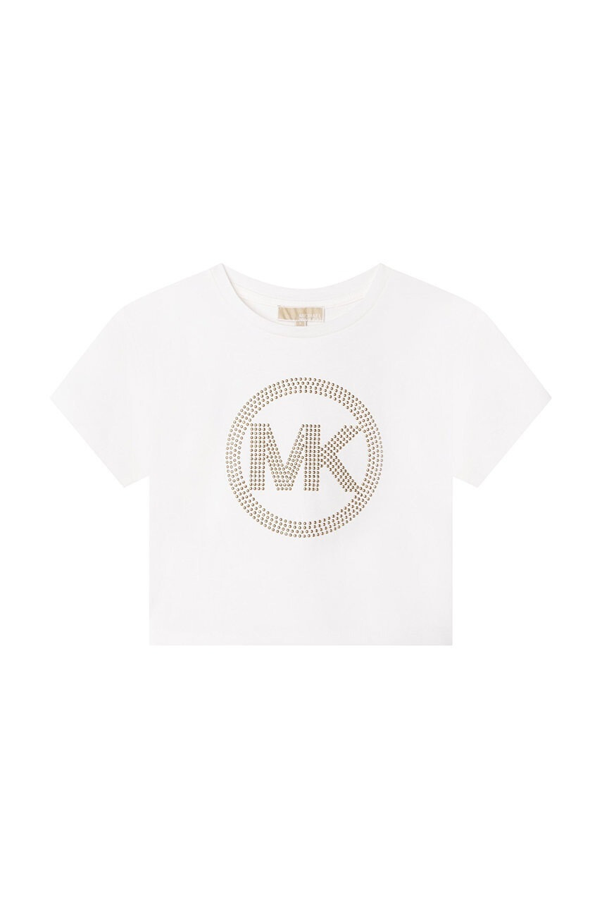 Michael Kors Детска тениска в бяло - Pepit.bg