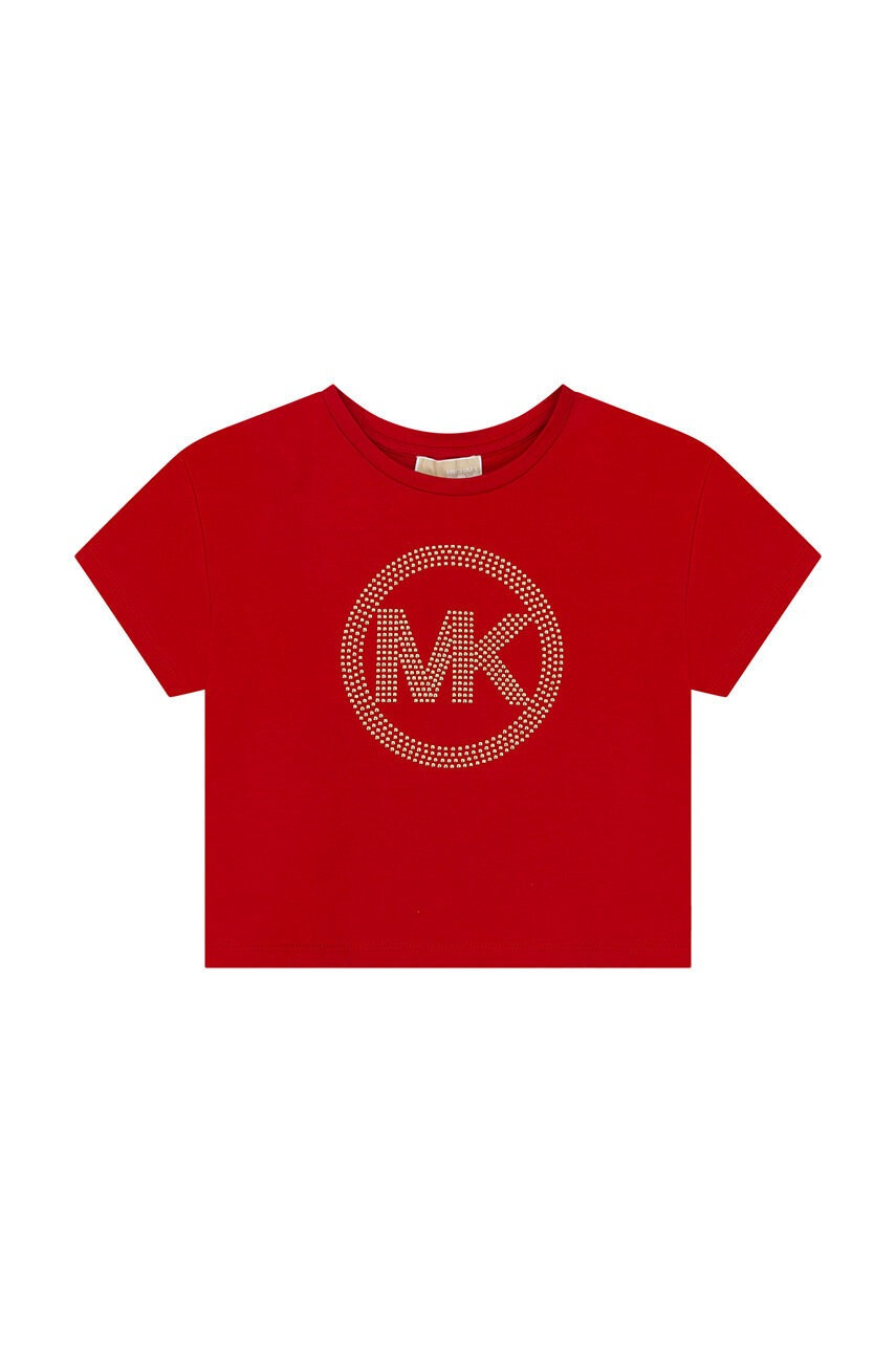 Michael Kors Детска тениска в червено - Pepit.bg