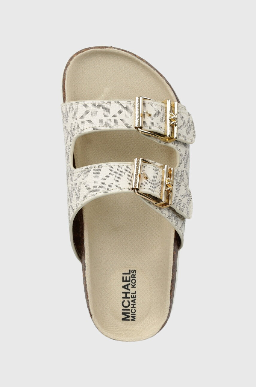 Michael Kors Детски чехли в бежово - Pepit.bg