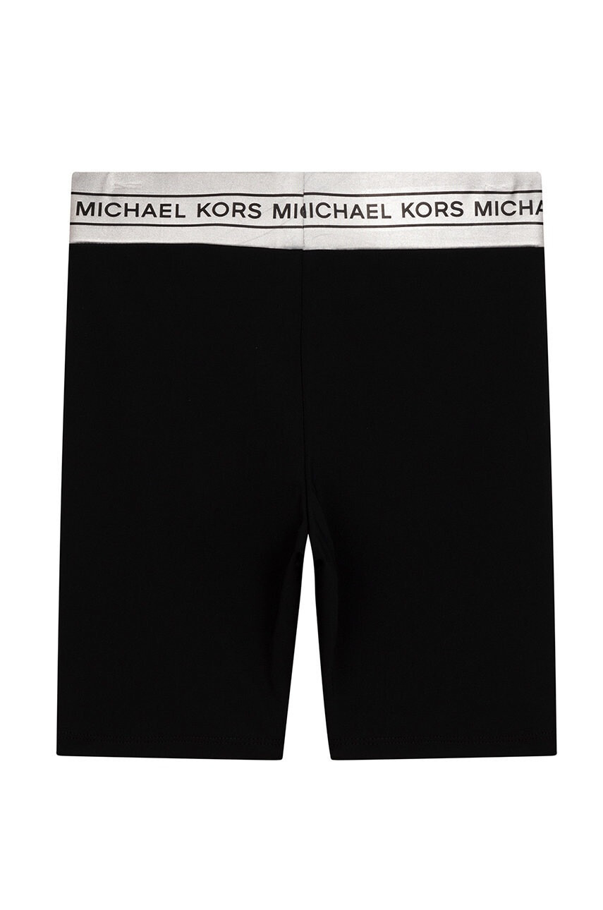 Michael Kors Детски къси панталони в черно с принт - Pepit.bg