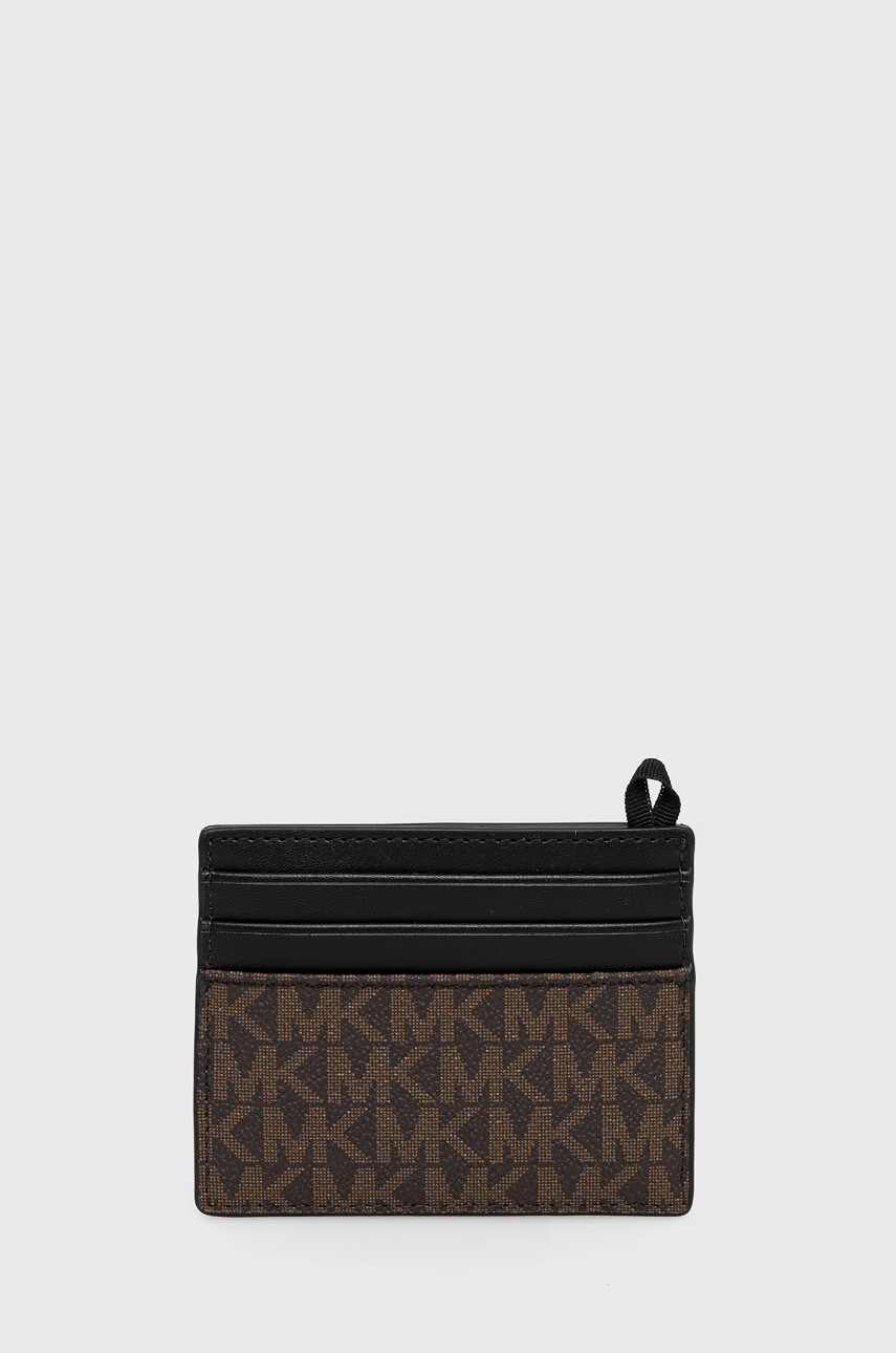 Michael Kors Калъф за карти мъжки в черно - Pepit.bg
