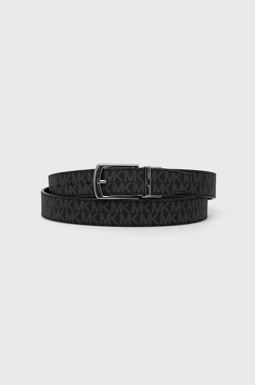 Michael Kors Колан мъжки в черно - Pepit.bg