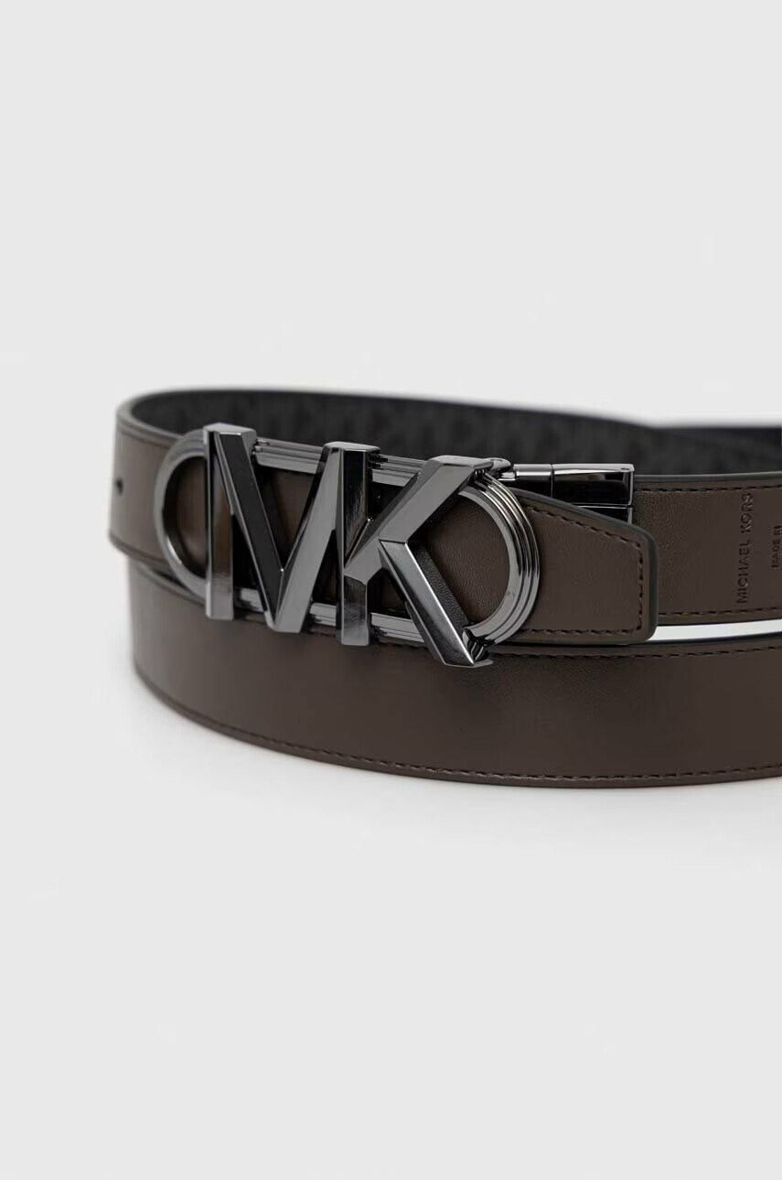 Michael Kors Колан мъжки в черно - Pepit.bg