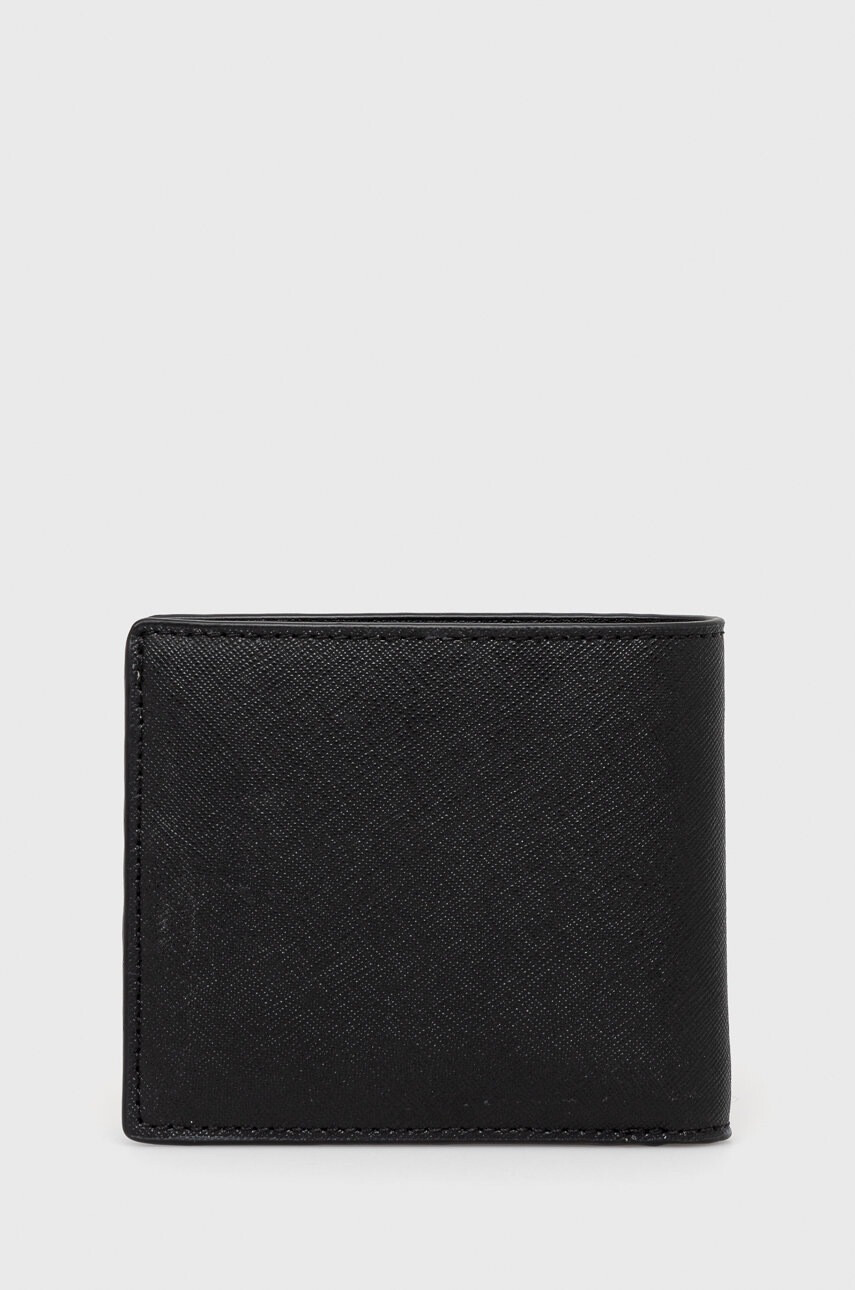 Michael Kors Кожен портфейл мъжки в черно - Pepit.bg