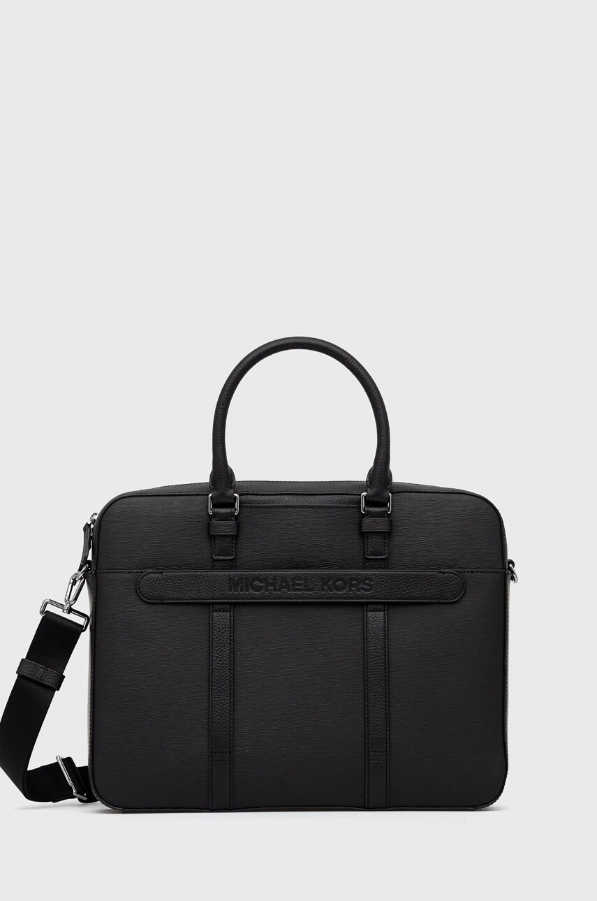 Michael Kors Кожена чанта за лаптоп - Pepit.bg