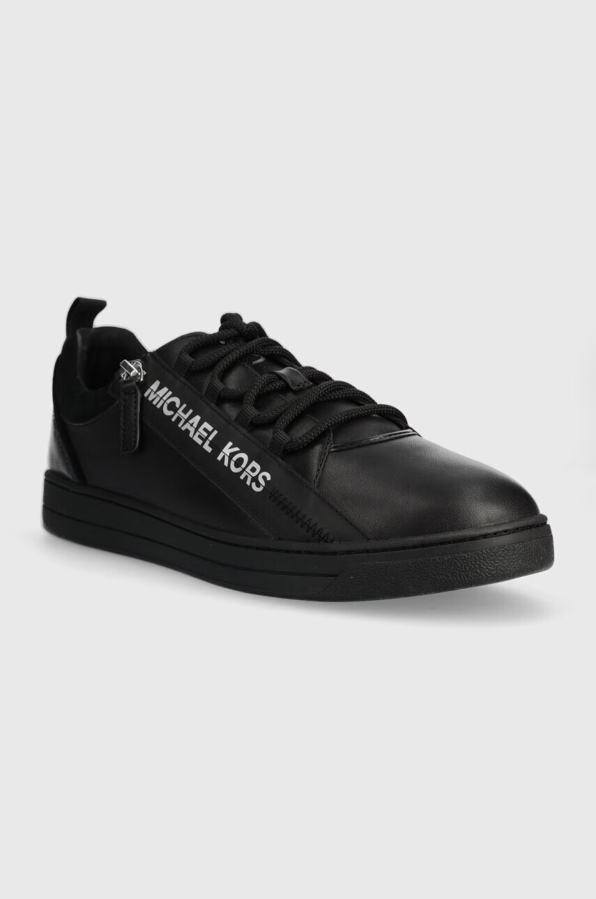 Michael Kors Кожени маратонки Keating Zip в черно 42S3KEFS8L - Pepit.bg