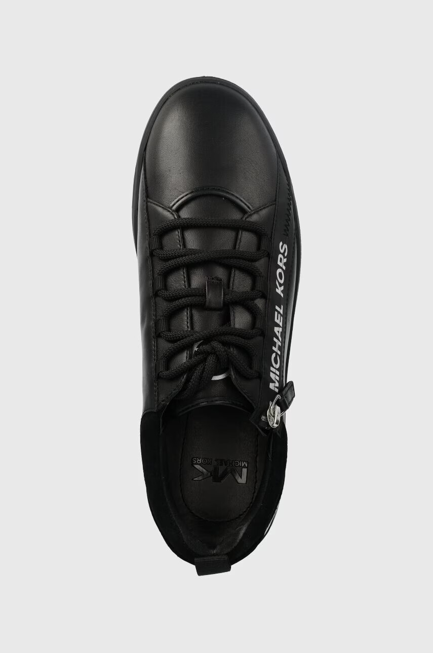Michael Kors Кожени маратонки Keating Zip в черно 42S3KEFS8L - Pepit.bg