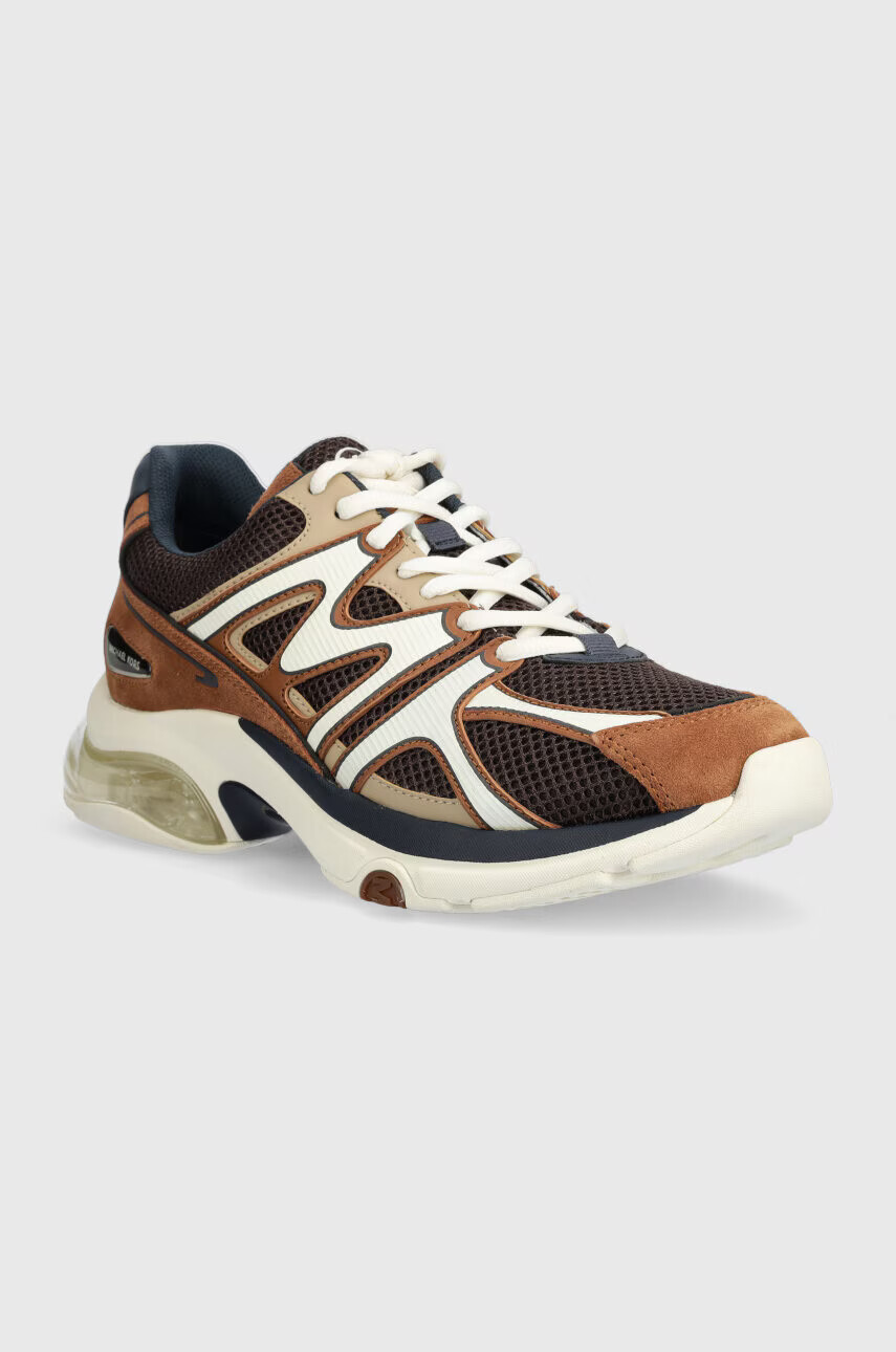 Michael Kors Маратонки Kit Trainer Extreme в кафяво 42F3KIFS2D - Pepit.bg