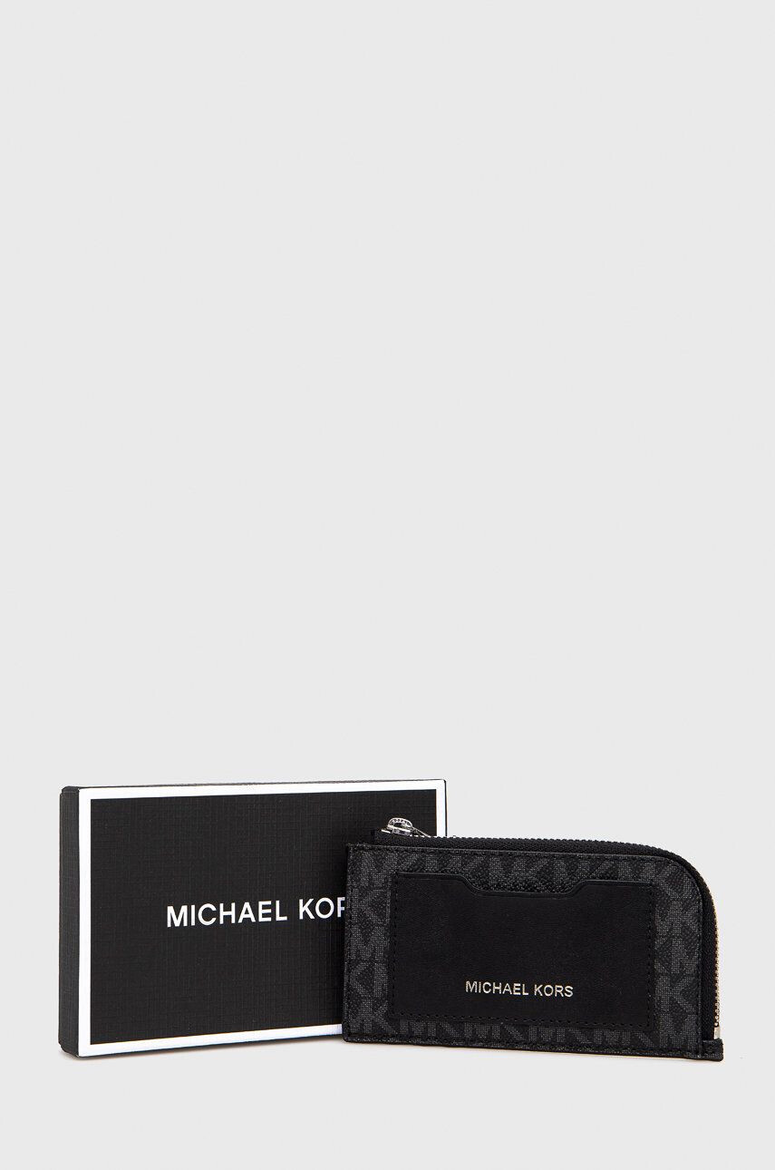 Michael Kors Портфейл мъжки в черно - Pepit.bg