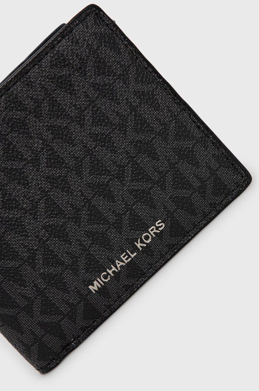 Michael Kors Портфейл мъжки в черно - Pepit.bg