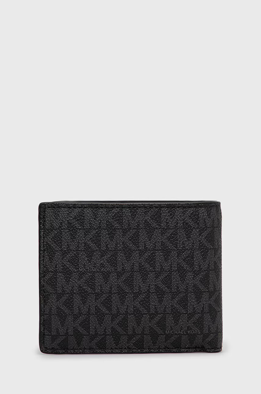 Michael Kors Портфейл мъжки в черно - Pepit.bg