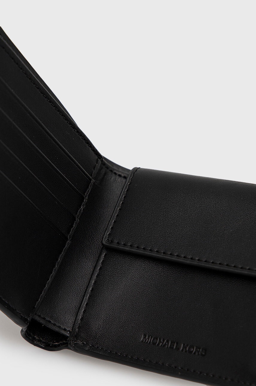 Michael Kors Портфейл мъжки в черно - Pepit.bg