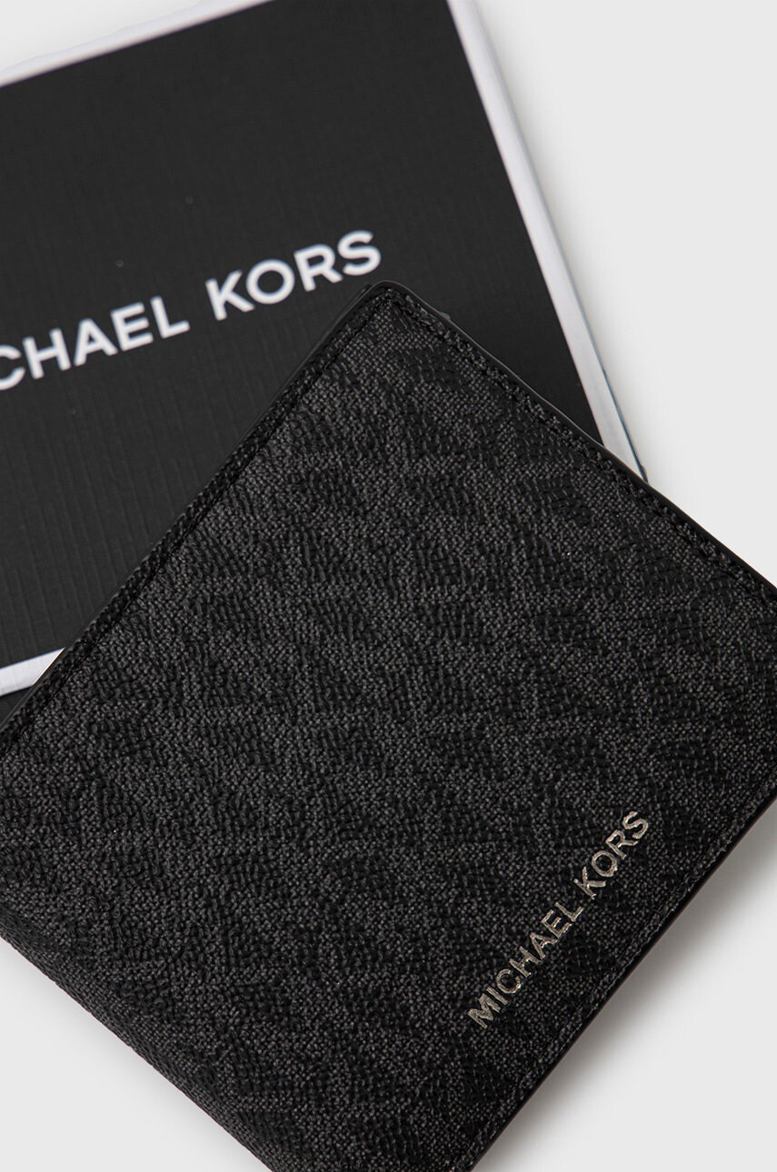 Michael Kors Портфейл мъжки в черно - Pepit.bg