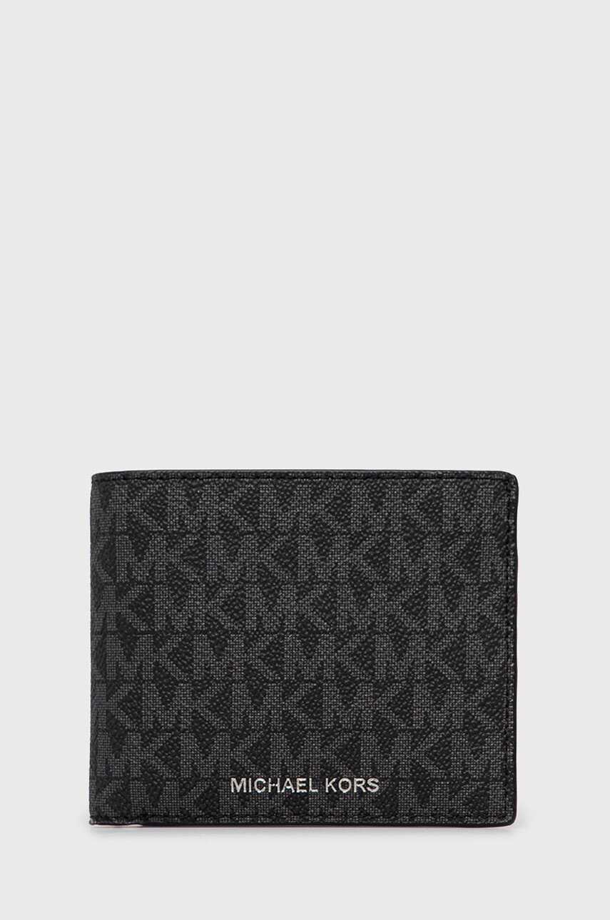Michael Kors Портфейл мъжки в черно - Pepit.bg