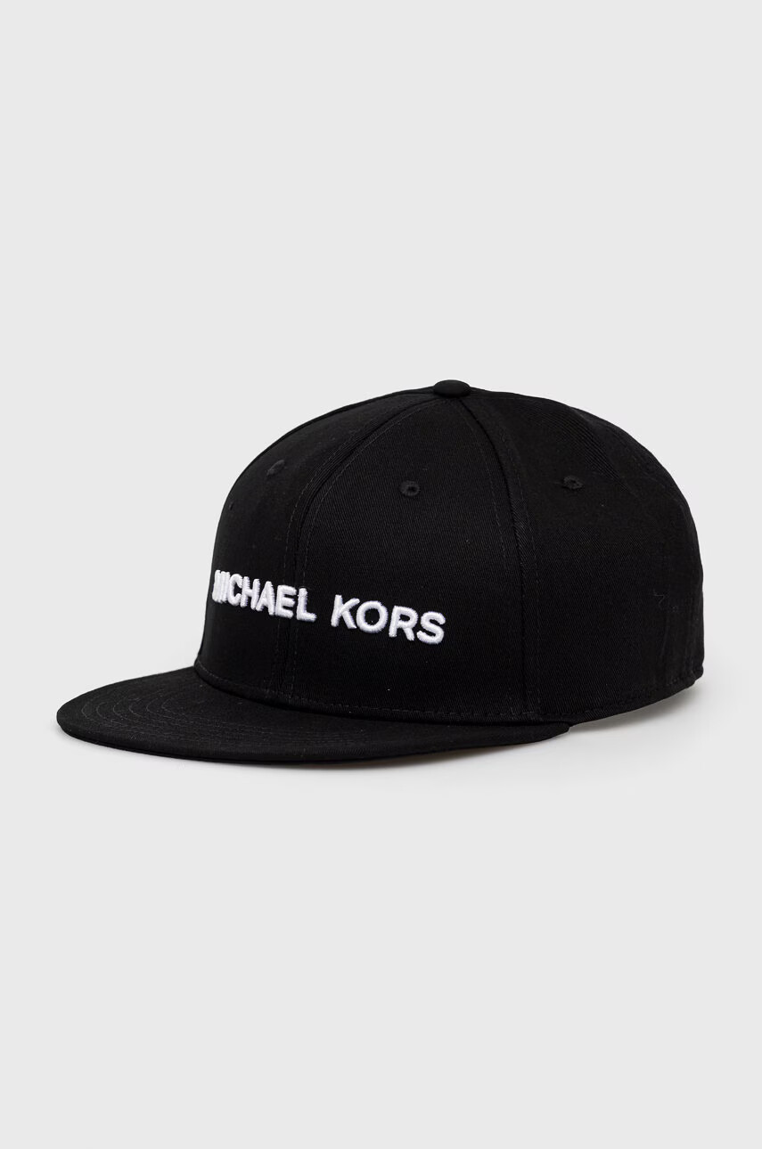 Michael Kors Шапка в черно с апликация - Pepit.bg