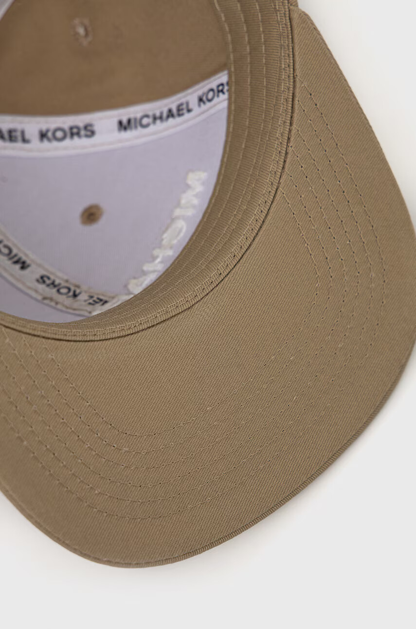 Michael Kors Шапка в бежово с апликация - Pepit.bg