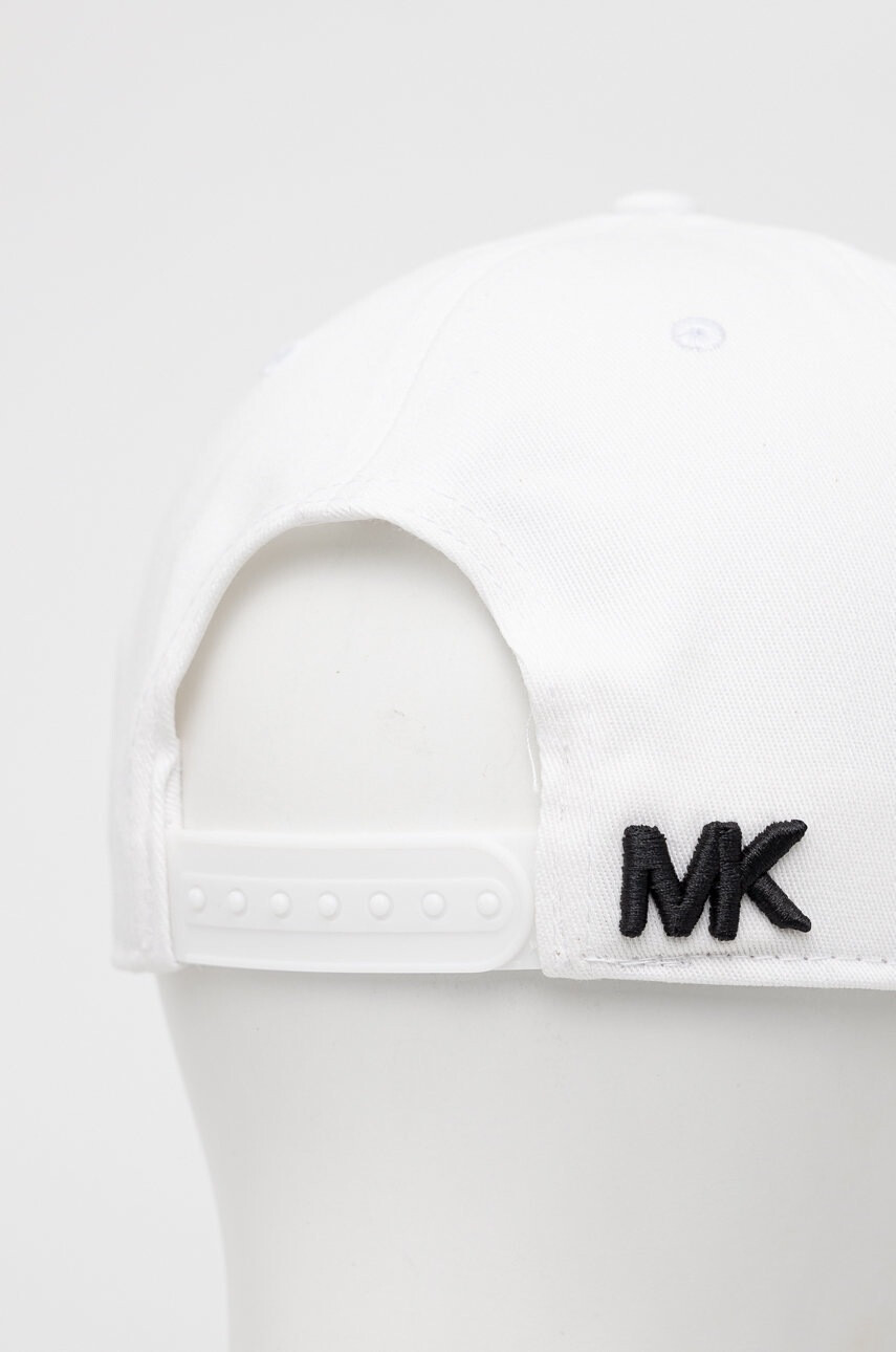 Michael Kors Шапка в бяло с апликация - Pepit.bg