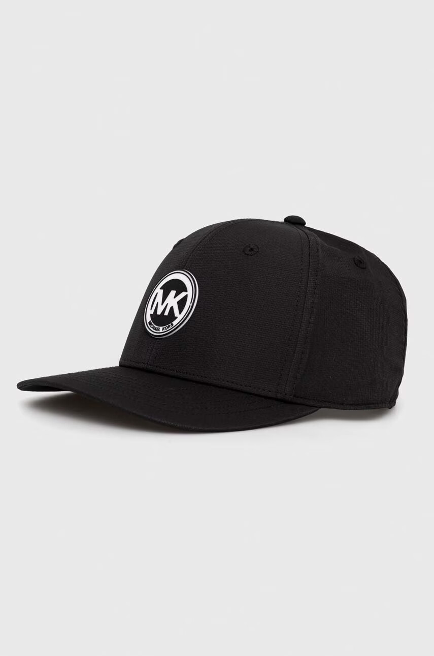 Michael Kors Шапка с козирка в черно с апликация - Pepit.bg