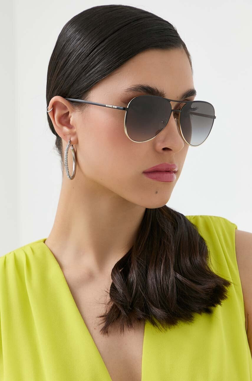 Michael Kors Слънчеви очила MICHAEL в черно - Pepit.bg