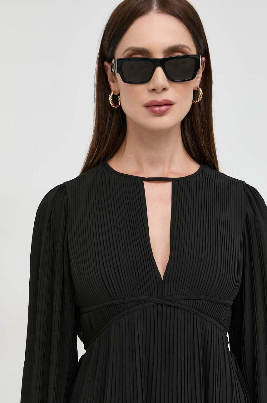 MICHAEL Michael Kors Блуза в черно с изчистен дизайн - Pepit.bg