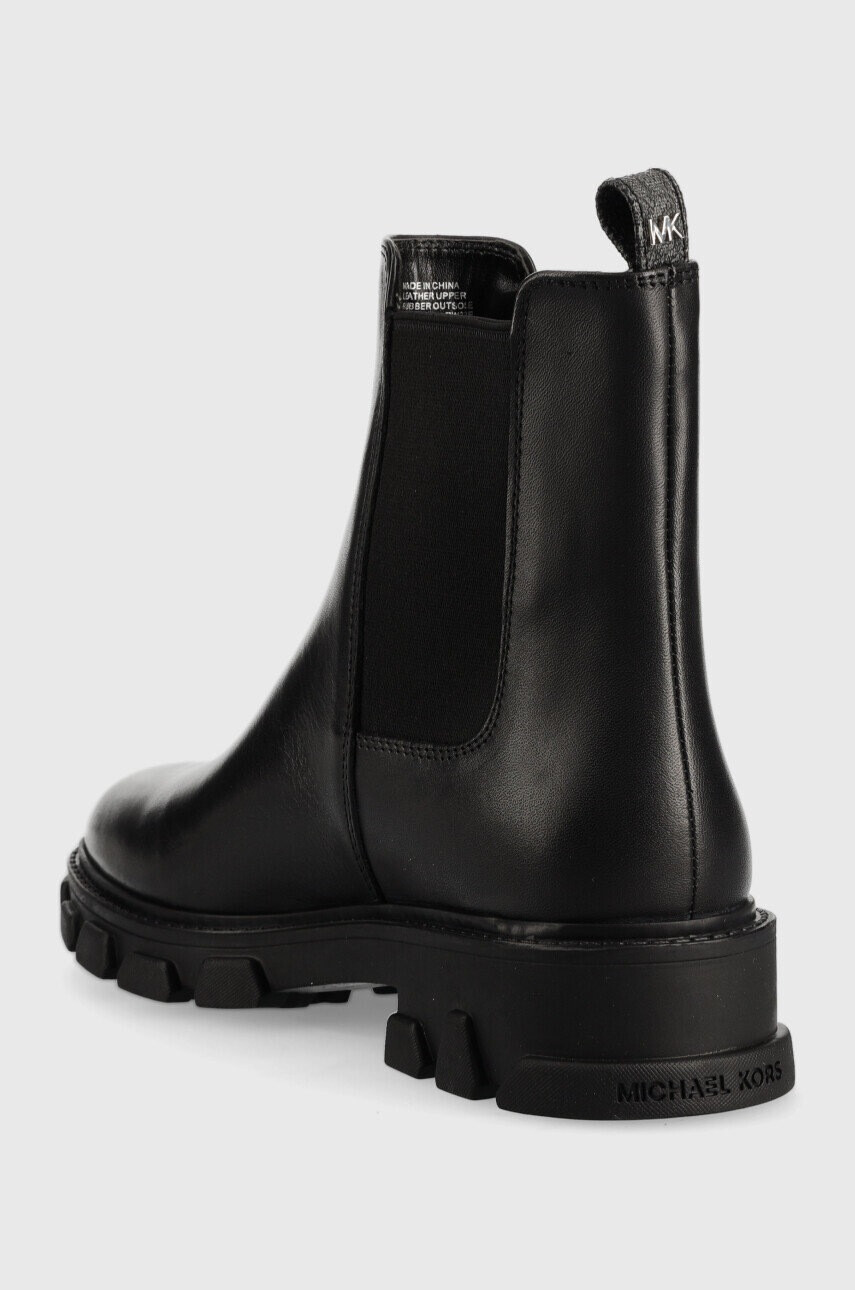 MICHAEL Michael Kors Боти челси Ridley в черно с платформа - Pepit.bg