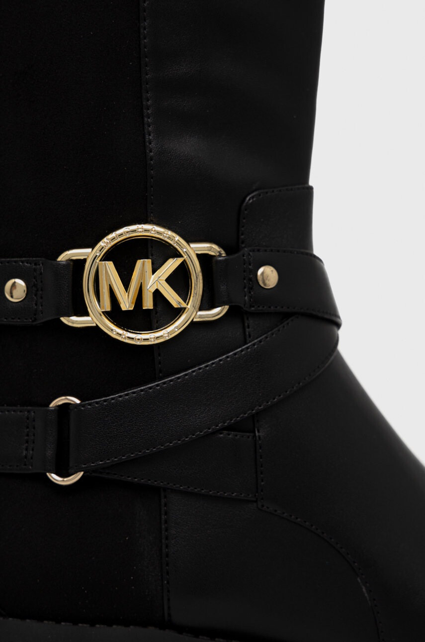 MICHAEL Michael Kors Ботуши Rory в черно с равна подметка - Pepit.bg