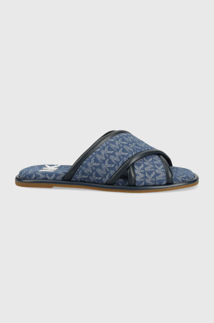 MICHAEL Michael Kors Чехли Gideon Slide в тъмносиньо - Pepit.bg