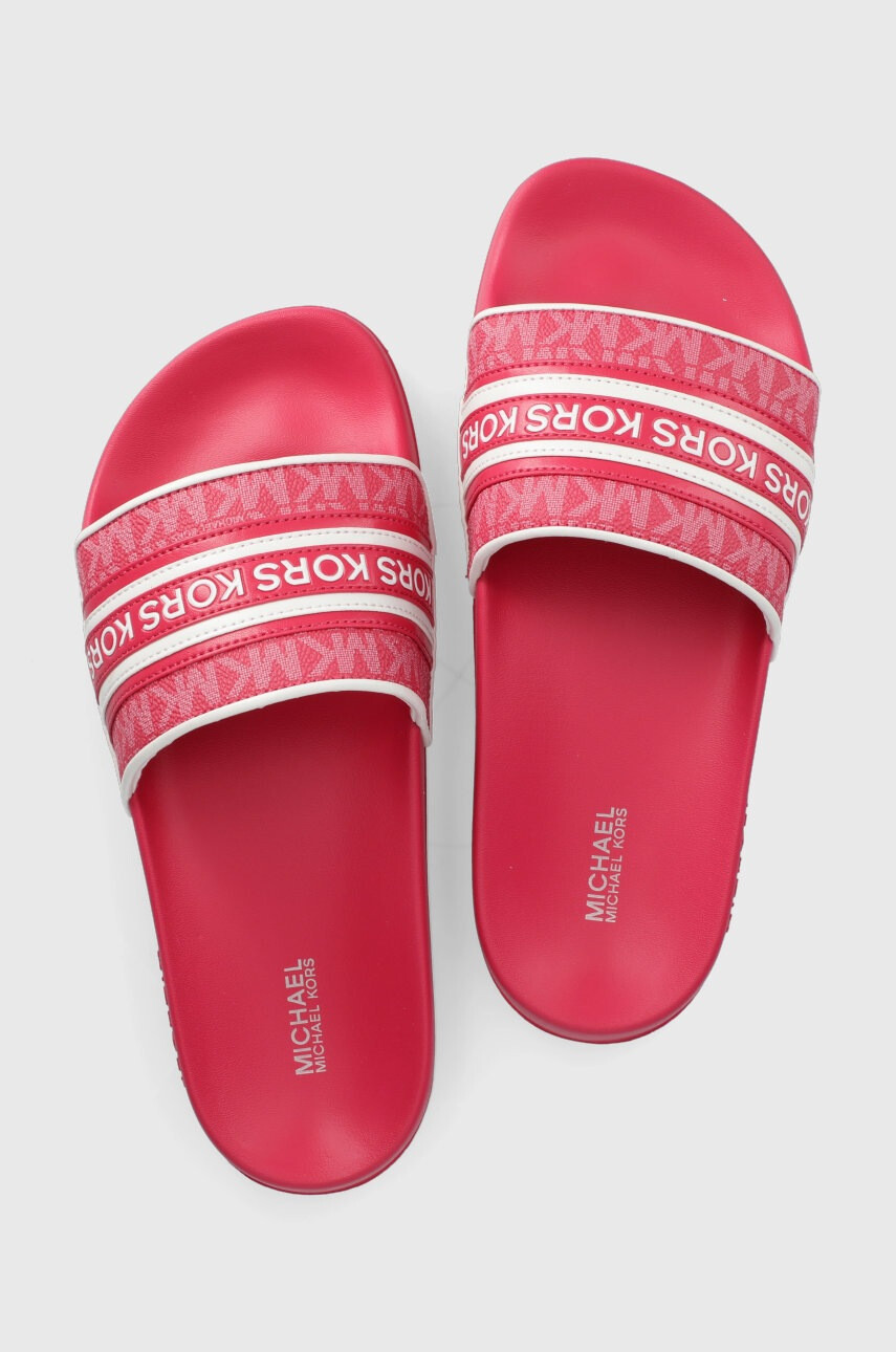 MICHAEL Michael Kors Чехли Gilmore Slide дамски в розово - Pepit.bg