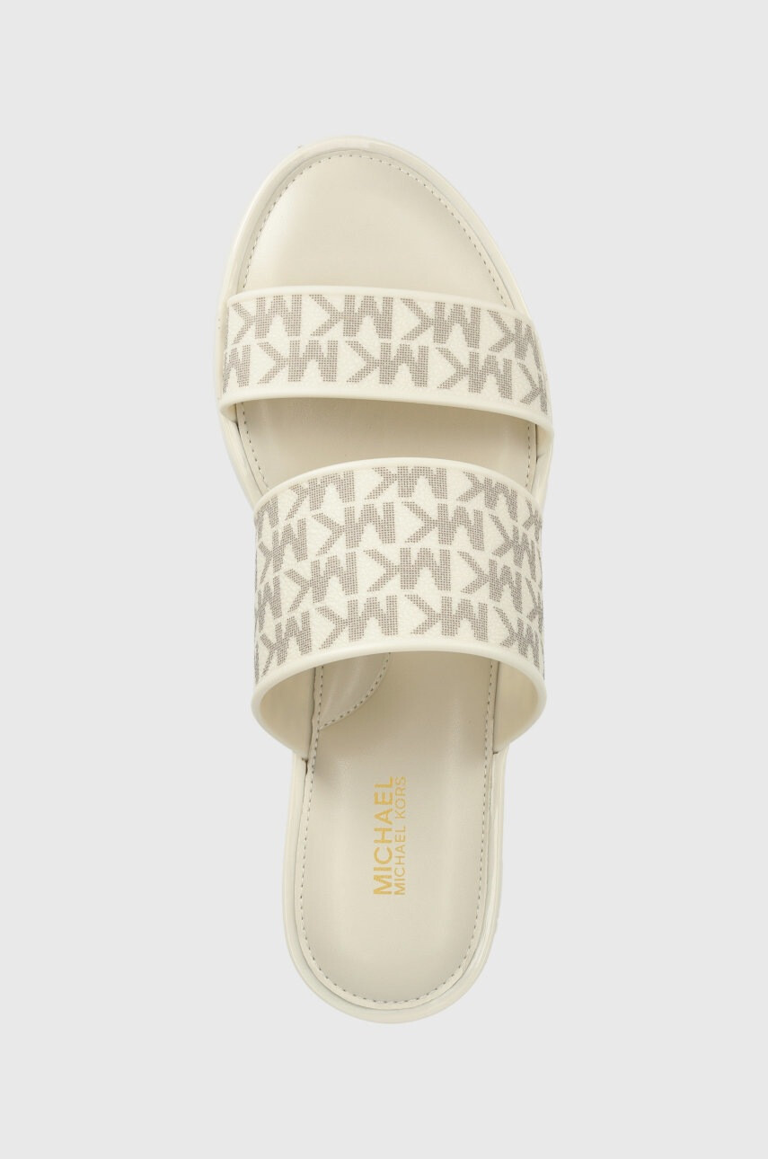 MICHAEL Michael Kors Чехли Kennedy Jelly Slide в бежово - Pepit.bg