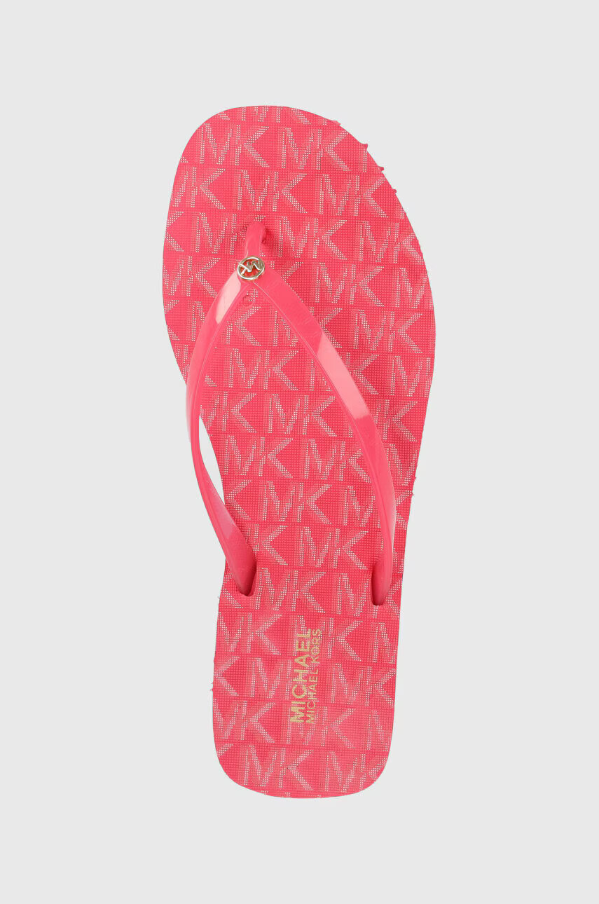 MICHAEL Michael Kors Джапанки Jinx в розово с равна подметка 40S3JIFA1Q - Pepit.bg