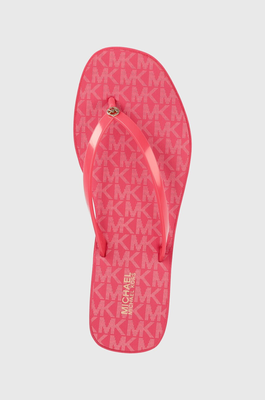 MICHAEL Michael Kors Джапанки Lilo в розово с платформа 40S3KIFA1Q - Pepit.bg