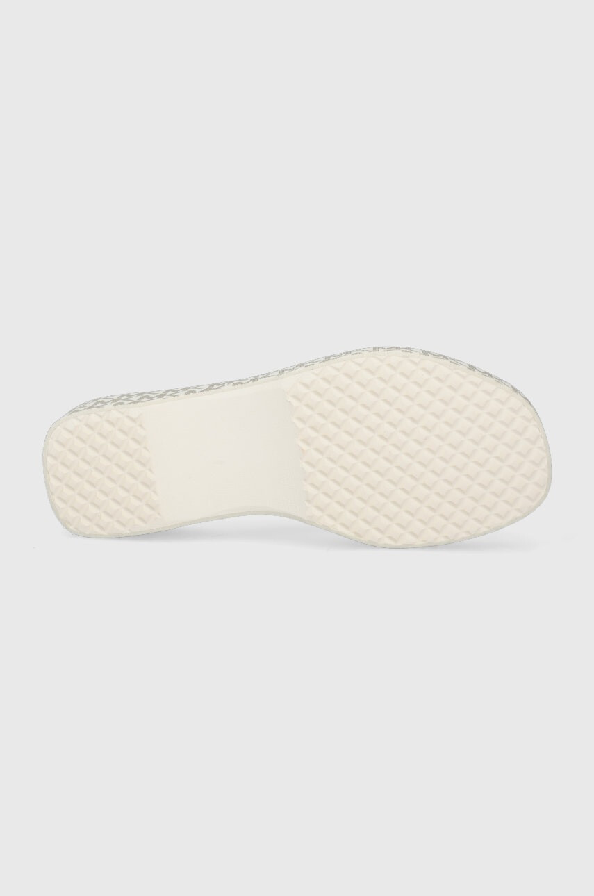 MICHAEL Michael Kors Джапанки Lilo Flip Flop дамски в златисто с платформа - Pepit.bg