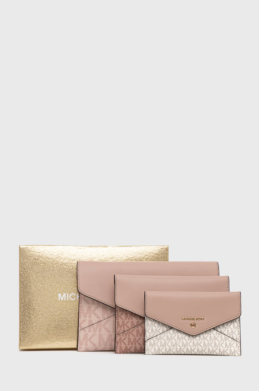 MICHAEL Michael Kors Клъч (3 чифта) в розово - Pepit.bg