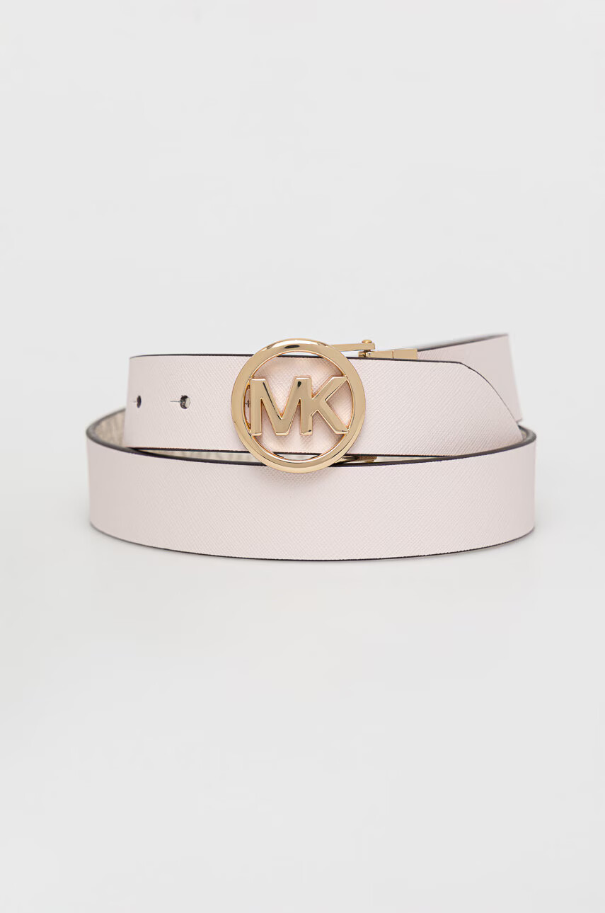 MICHAEL Michael Kors Колан с две лица дамски в бежово - Pepit.bg