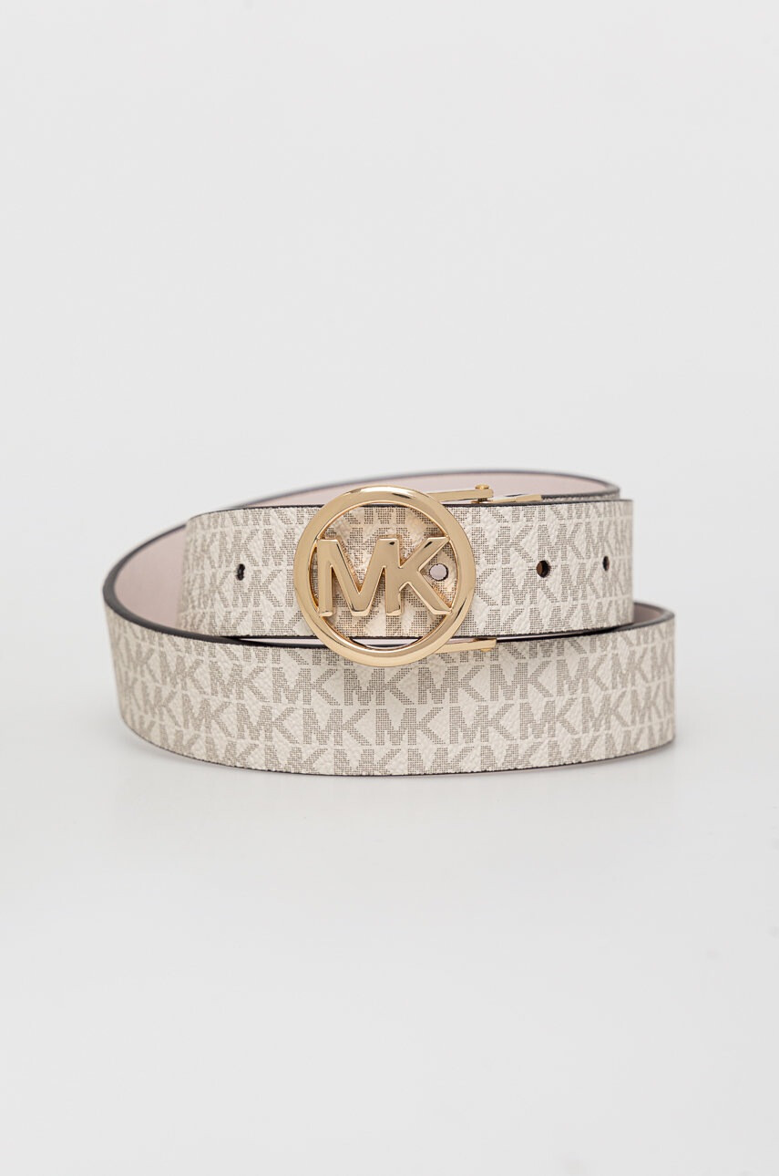 MICHAEL Michael Kors Колан с две лица дамски в бежово - Pepit.bg