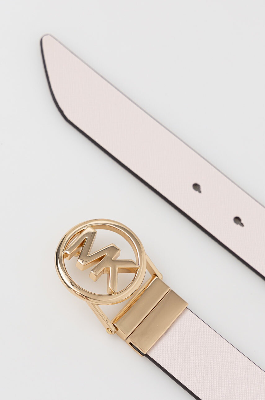MICHAEL Michael Kors Колан с две лица дамски в бежово - Pepit.bg