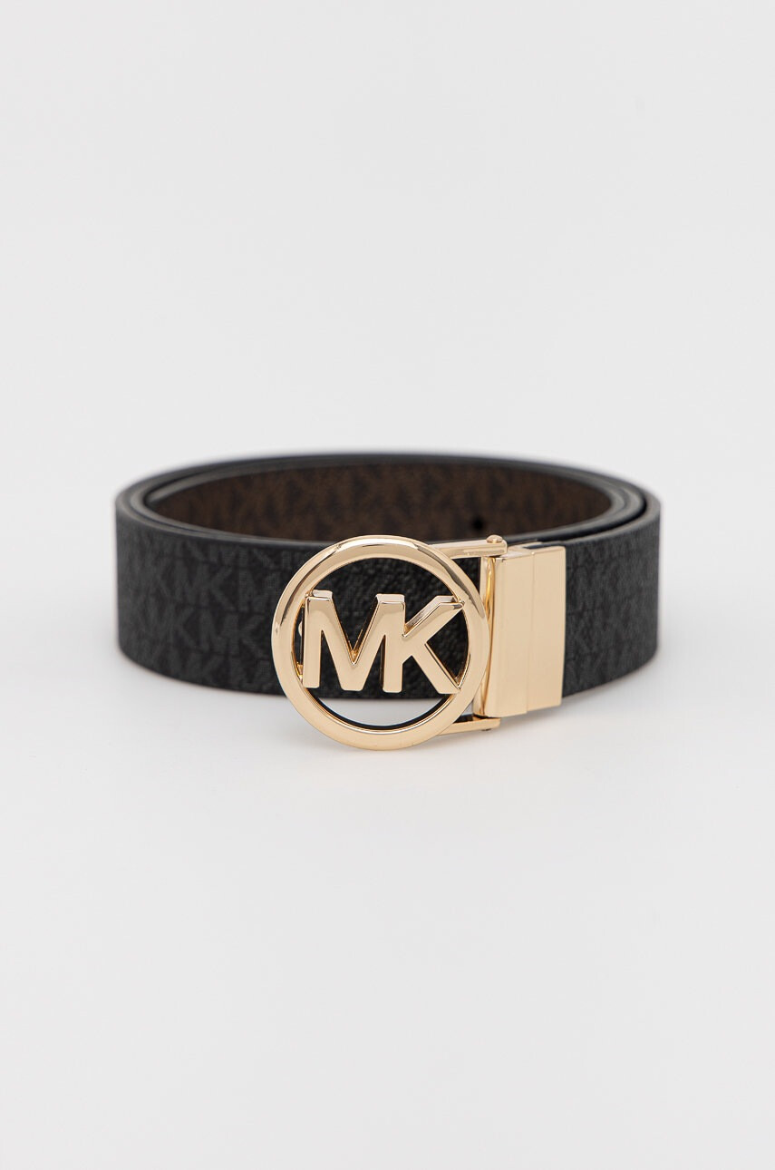 MICHAEL Michael Kors Колан с две лица дамски в кафяво - Pepit.bg