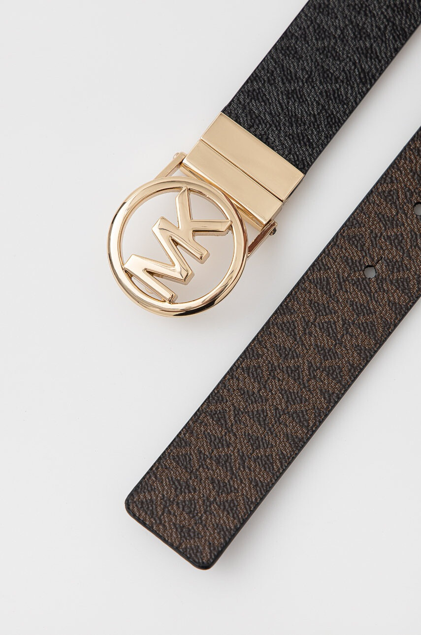 MICHAEL Michael Kors Колан с две лица дамски в кафяво - Pepit.bg
