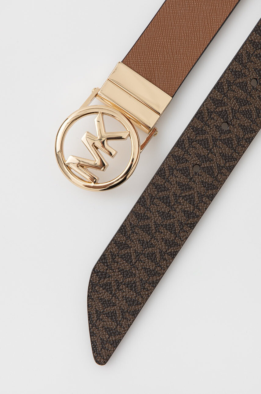 MICHAEL Michael Kors Колан с две лица дамски в кафяво - Pepit.bg