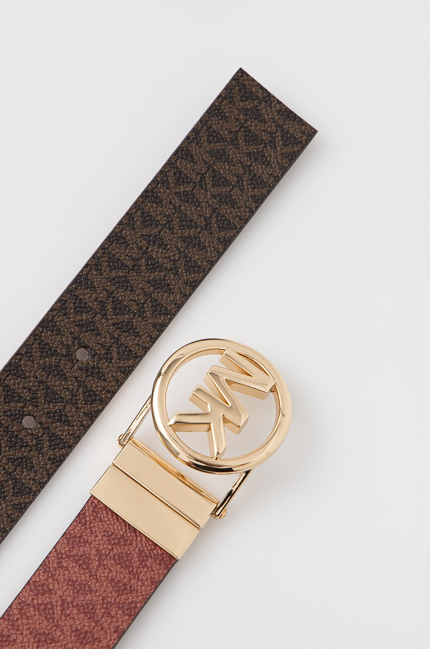 MICHAEL Michael Kors Колан с две лица дамски в червено - Pepit.bg