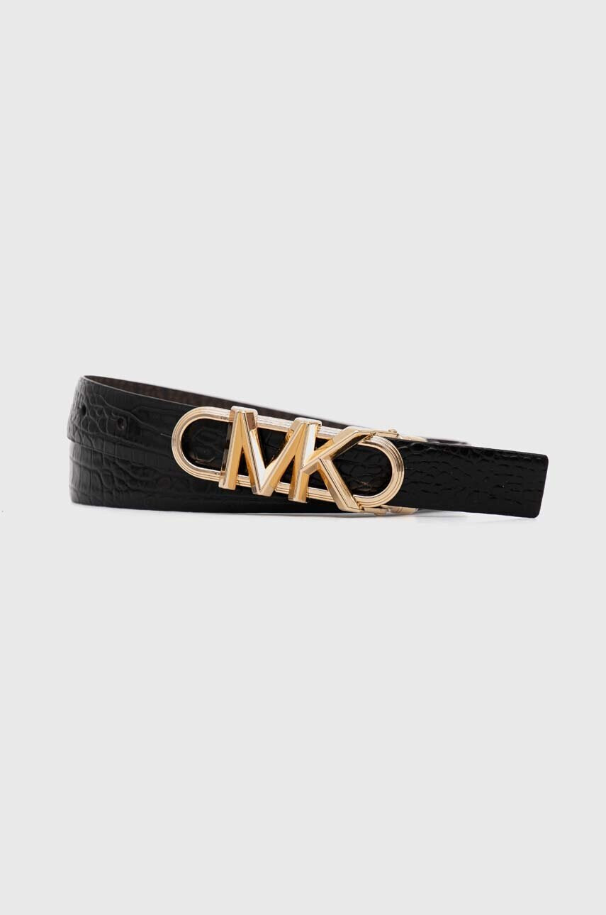 MICHAEL Michael Kors Колан с две лица дамски в черно - Pepit.bg