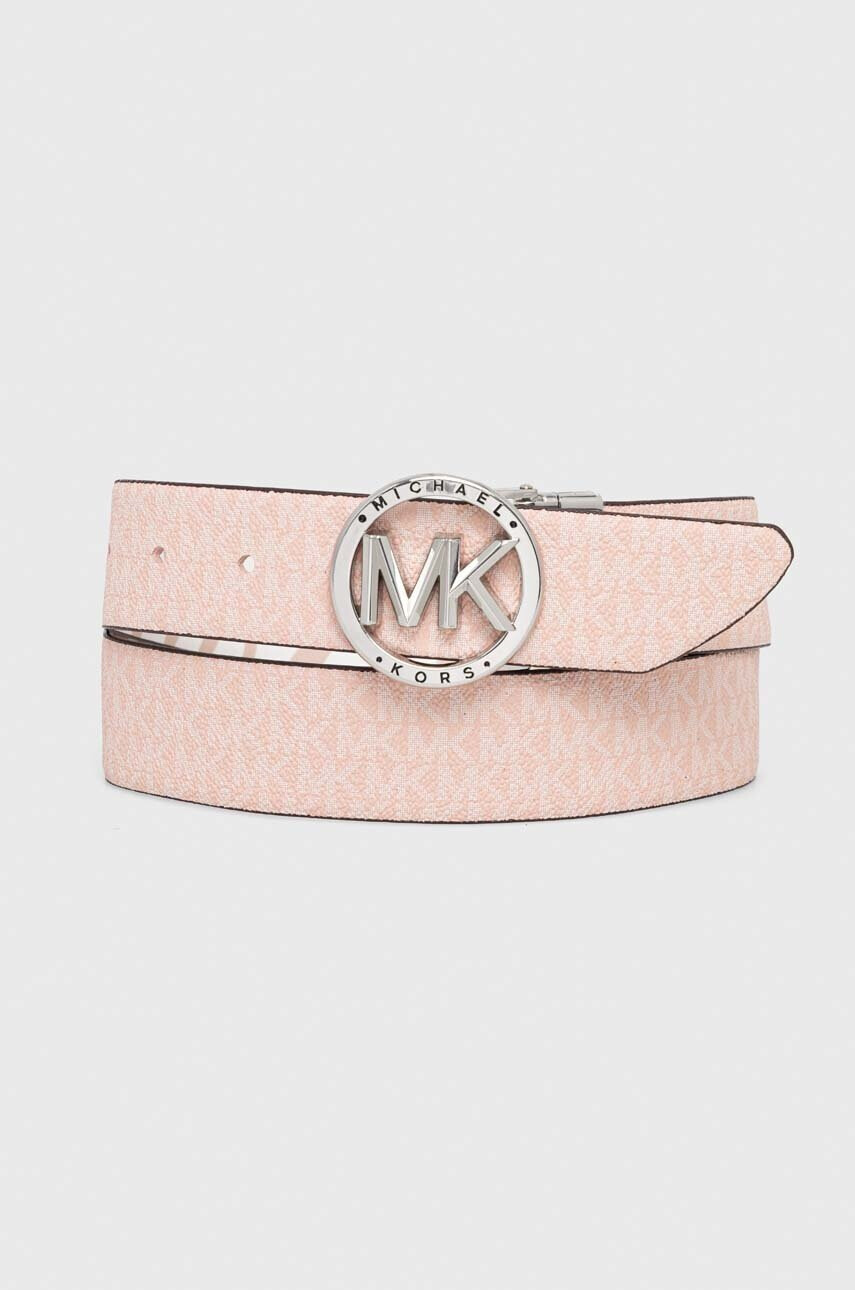MICHAEL Michael Kors Колан с две лица дамски в розово - Pepit.bg